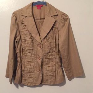 Nice tanned color shirt. 🌺Make a good offer.🌺